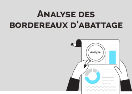 Analyse des bordereaux d'abattage